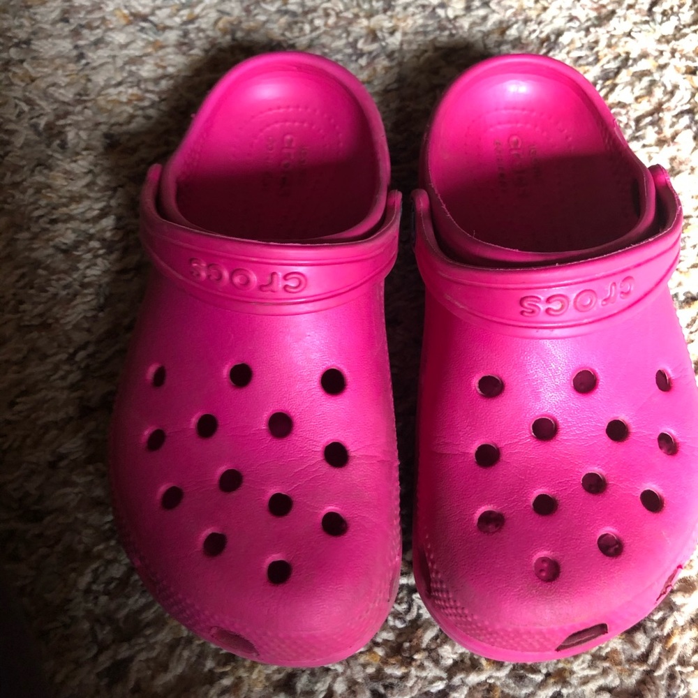 Girls size 13 crocs